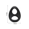 Male Scrotum Testicle Squeeze Rings-Chastity-Cage-Stretcher Enhancer Delay Ball