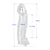 Penis extender with penis cuff for glans enlargement and non-slip testicle ring
