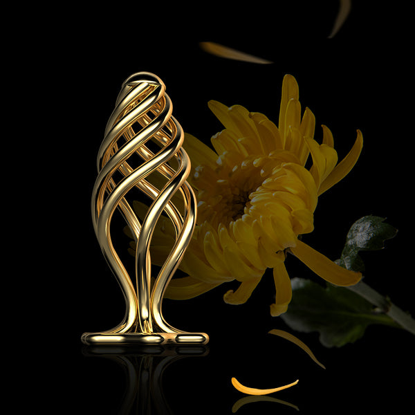 Sevanda Pinecone Hollow Spiral Anal Plug for Unisex Uses