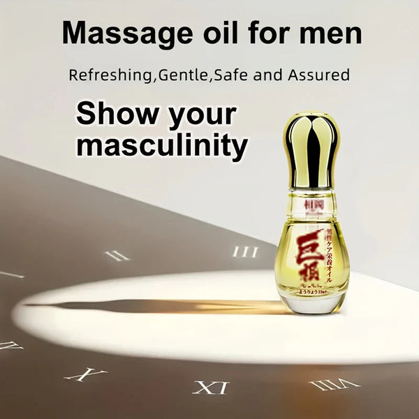 23ml(0.777oz) Men's Massage Oil Penis Enhancement Men Energy For Care Delay Performance Boost Strength