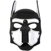 Neoprene Puppy Face Muzzle Dog Removable Full Head Hood Mask With Ears (One Size)