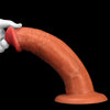 3 sizes of liquid silicone penis simulator large anal plug penis