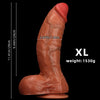 Silicone simulated penis soft and ultra-realistic fake penis adult products