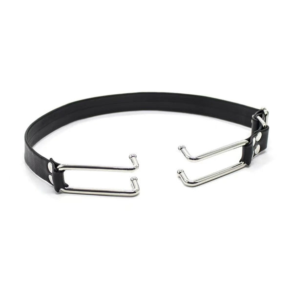 Open Mouth Gag Spreader Oral Fixation Plug Metal Women Slave Adults Game