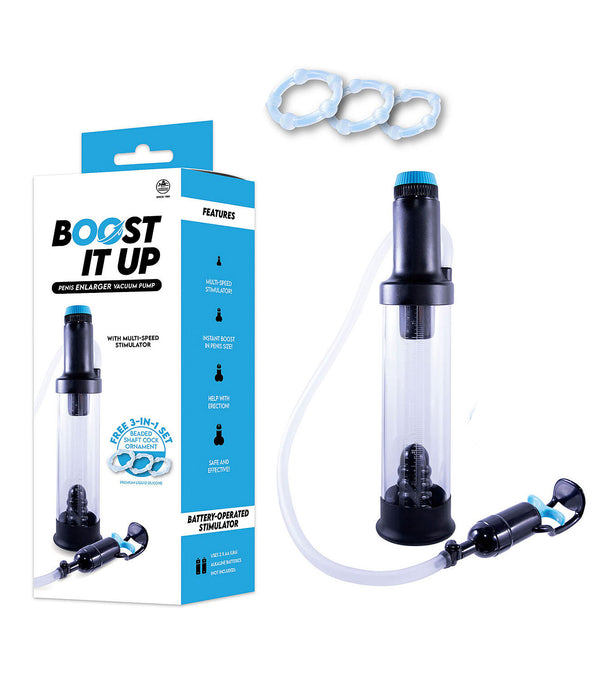 Penis Enlarger Vacuum Pump - Battery Operated Multi Speed Stimulator Vibrating,Stronger Bigger Erections Enlargement Extend Pump, Air Pressure Device