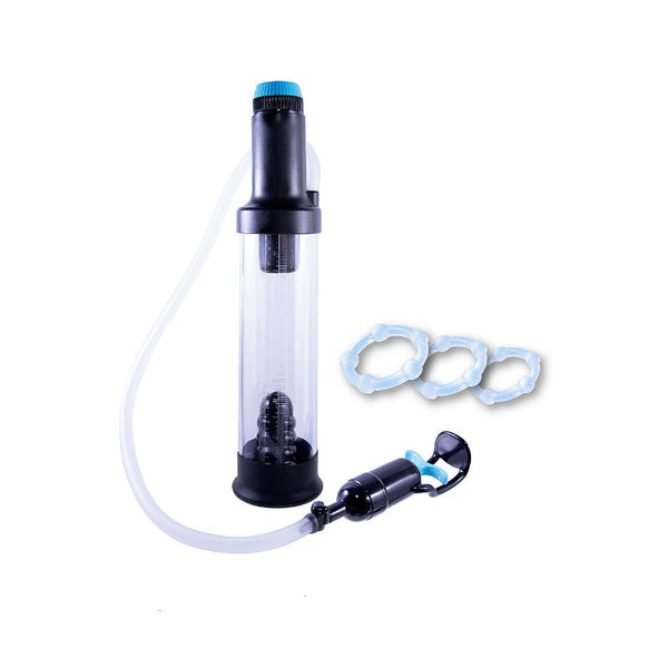 Penis Enlarger Vacuum Pump - Battery Operated Multi Speed Stimulator Vibrating,Stronger Bigger Erections Enlargement Extend Pump, Air Pressure Device
