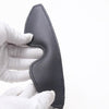 Double-layer leather eye mask with elastic strap