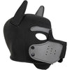 Neoprene Puppy Face Muzzle Dog Removable Full Head Hood Mask With Ears (One Size)