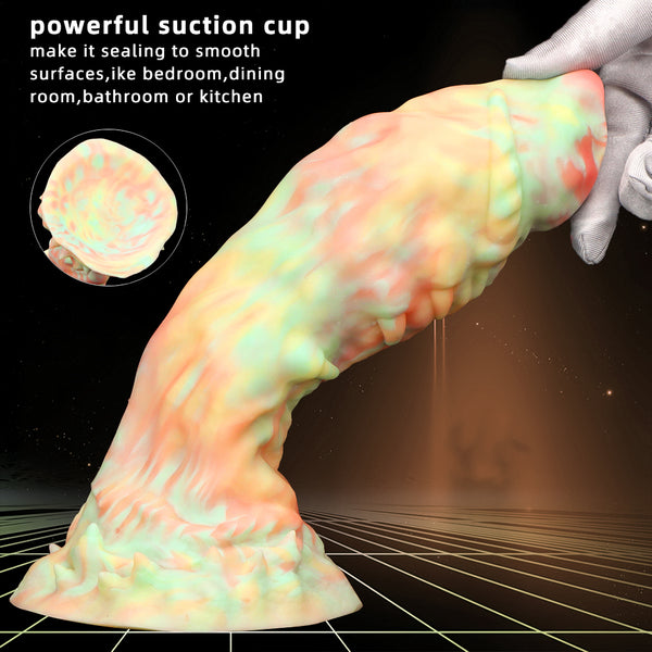Fantasy Dildo with Strong Suction Cup for Women 2.6inch Diameter Thick Dildo for Anal Deeper Play Giant Penis Adult Sex Toys for Couple Men Women GayProduct Description