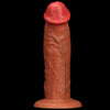 3 sizes of liquid silicone penis simulator large anal plug penis