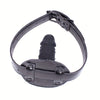 Penis Gag Sexual Bondage Gag, Adjustable Belt Restraint Set (Length: 10cm, Black)