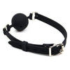 Bondage silicone open ball breathable mouth plug unisex