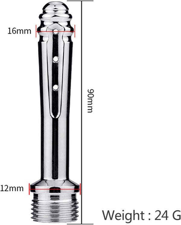 Enemator Cleaning Shower Bidet for Men and Women - Handheld Shower Douche for Enema Rinse, 59-inch Hose