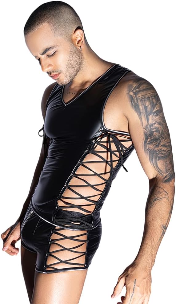 Men's cosplay bdsm cosplay Sexy Underwear police Costume Lingerie Pajamas Uniform bar Nightclub Stage Performance party Christmas