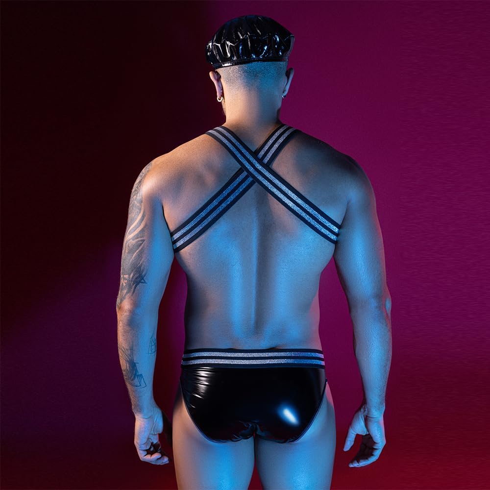 Men's cosplay police cosplay Sexy Underwear Costume Lingerie Pajamas Uniform bar Nightclub Stage Performance party Christmas