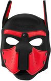 Neoprene Puppy Face Muzzle Dog Removable Full Head Hood Mask With Ears (One Size)