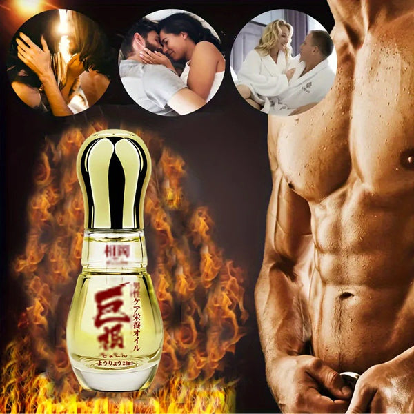 23ml(0.777oz) Men's Massage Oil Penis Enhancement Men Energy For Care Delay Performance Boost Strength