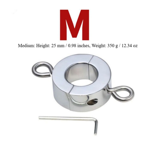 Male Penis Stretcher Stainless Steel Adjustable Sports Exercise Stretch Ball Heavy Duty