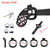 Male Cobra Chastity Cage Device 4 Rings Men Resin Spiral Mamba Locking Belt