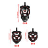 Dog head cage chastity lock bondage abstinence male black penis sleeve