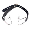 Open Mouth Gag Spreader Oral Fixation Plug Metal Women Slave Adults Game
