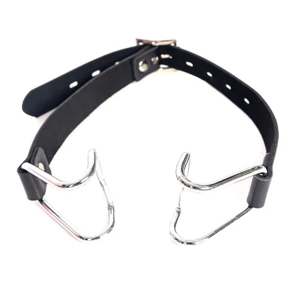 Open Mouth Gag Spreader Oral Fixation Plug Metal Women Slave Adults Game