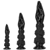 Super Long Fist Dildo Black Anal Plug Butt Plug with Strong Suction Cup 3 Sizes Vaginal G-spot Hand Dildo Anal Pleasure Trainer Sex Toys for Men Women Masturbation