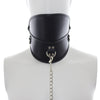 Genuine Leather Slave Posture Collar Bondage Neck Restraint/Unisex Luxury Leather Neck Collar