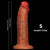 3 sizes of liquid silicone penis simulator large anal plug penis