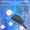 Male penis enlargement device G-spot vibrator lock sperm ring penis exerciser extender