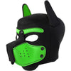 Neoprene Puppy Face Muzzle Dog Removable Full Head Hood Mask With Ears (One Size)