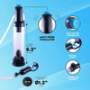 Penis Enlarger Vacuum Pump - Battery Operated Multi Speed Stimulator Vibrating,Stronger Bigger Erections Enlargement Extend Pump, Air Pressure Device