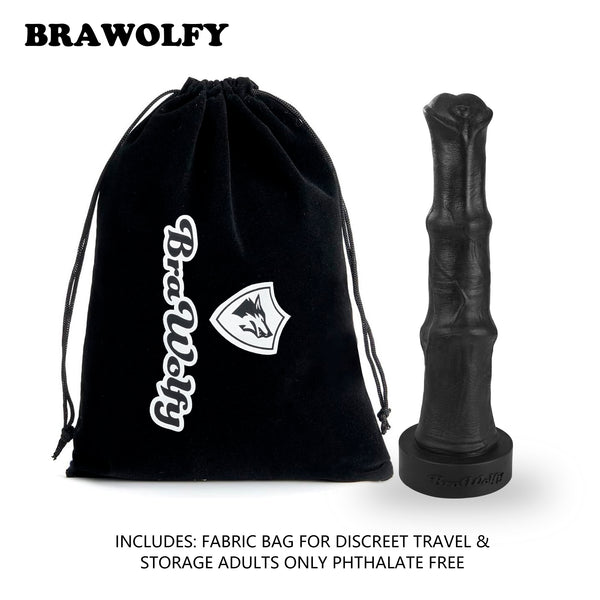 20Inch Italian Stallion Food Grade Platinum Silicone Cock - FDA Standard Compliant Material - X Large Extra Long Shaft - Giant Horse Dildo Anal - Vac-U-Lock System-Sex Toys(Black&Red, X Large)