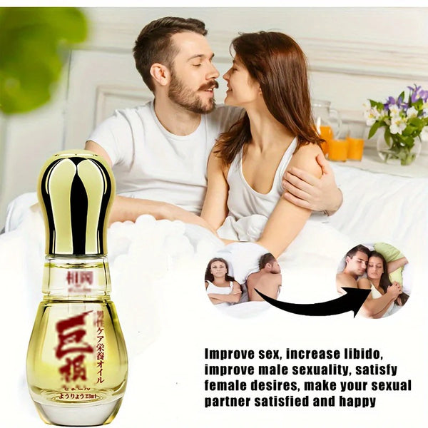 23ml(0.777oz) Men's Massage Oil Penis Enhancement Men Energy For Care Delay Performance Boost Strength