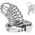 Skeleton-Style Adjustable Metal Chastity Cage with Internal Lock – Ventilated & Secure Design
