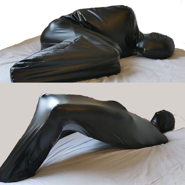 Full Body Mummy Sack Zip Sleeping Bag Straight Jacket binding Sleeping Restraint