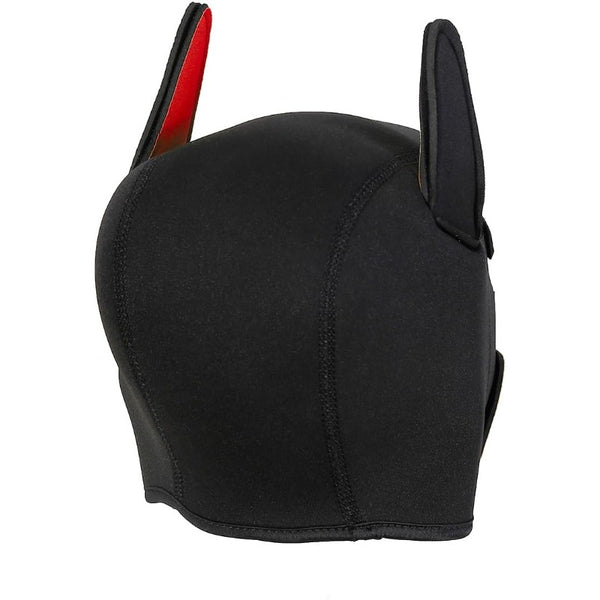 Neoprene Puppy Face Muzzle Dog Removable Full Head Hood Mask With Ears (One Size)