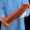 3 sizes of liquid silicone penis simulator large anal plug penis