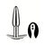 Anal Boat Anchor Metal Anal Plug 10 Frequency Vibration Remote Rechargeable Anal Plugs Vibrator Butt Plug Sex Toys