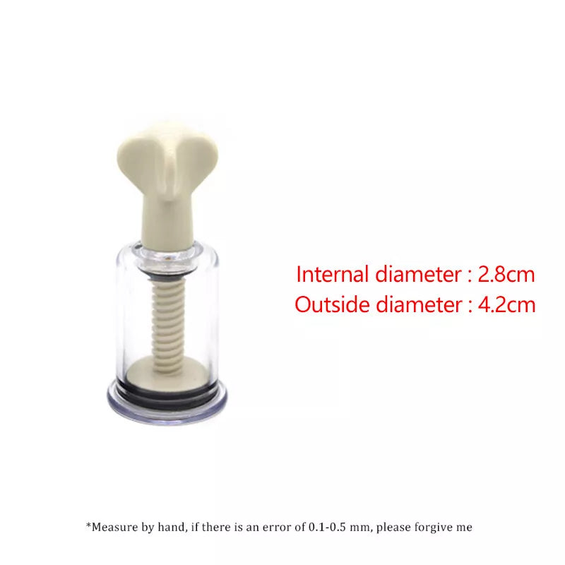 Nipple Sucker Clamps BDSM Breast Clit Pump Vacuum Suction Cup Sex Toy For Women