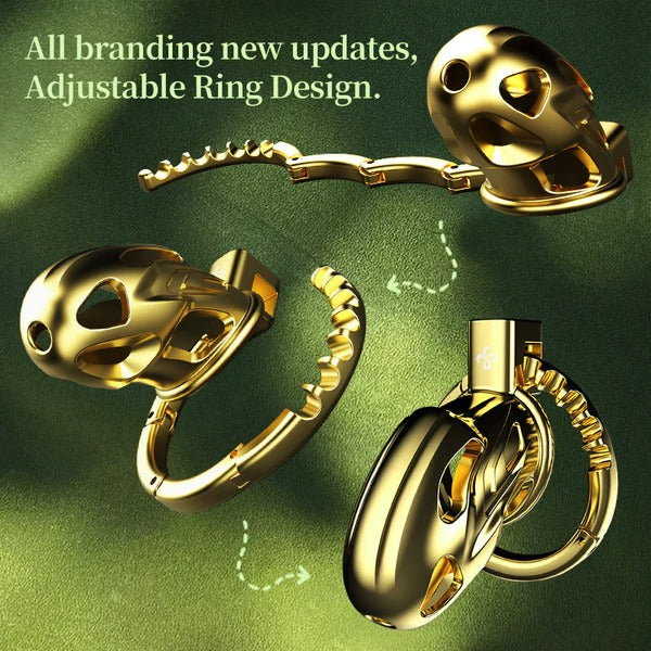 Sevanda Metal Outlaw Urethral Sounding Chastity Cage