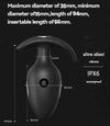 QIUI APP Controlled Thunderbolt Estim & Vibration Anal Plug
