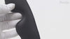 Double-layer leather eye mask with elastic strap