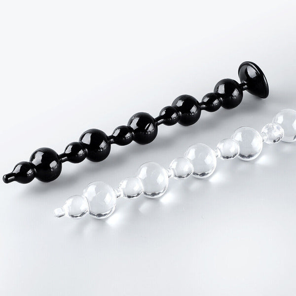 Extra Long Anal Beads Butt Plug G Spot Dildo Deep Massager Suction Cup Sex Toys