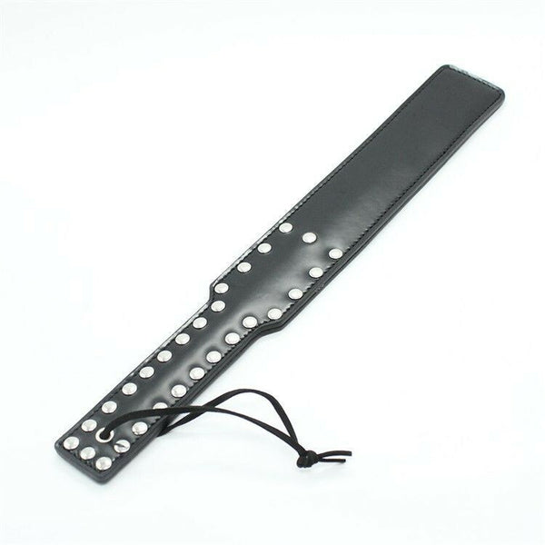 Paddle nero frusta bondage sculacciatore fetish frustino sadomaso sexy Paletta s