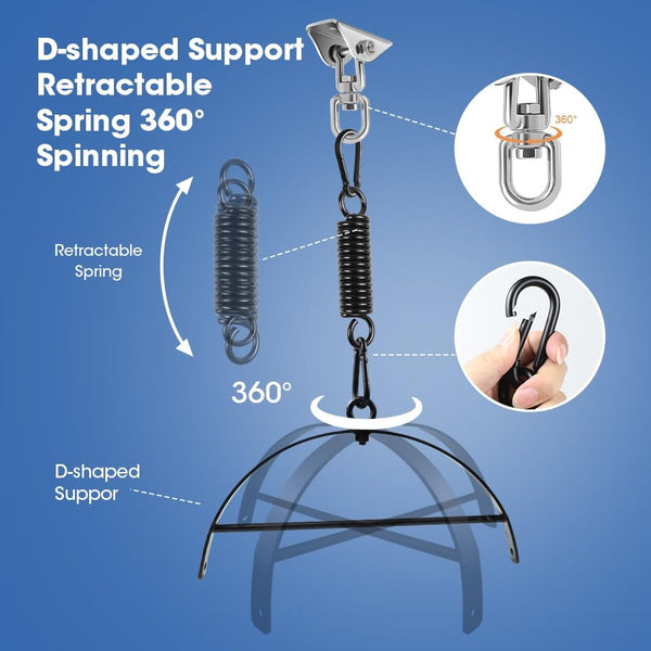 Enhanced Sex Swing 360 Degree Spinning Adult Sex Swing 2 in 1 Erotic Sex Toy