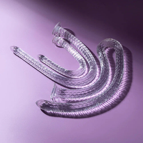 Dildo Soft Anal Plug Clear Anus Massager Suction Cup