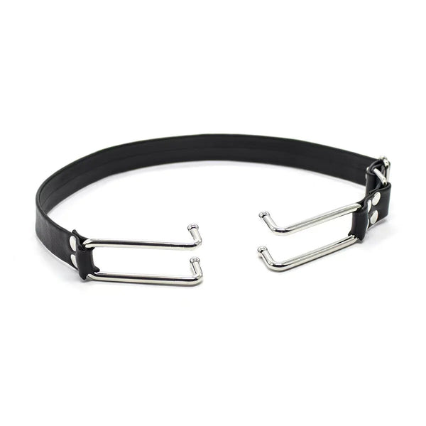 Open Mouth Gag Spreader Oral Fixation Plug Metal Women Slave Adults Game