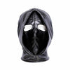 PU Leder Maske Haube Fetisch Slave Restraint Kopf Maske Haube Slave Bondage