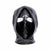 PU Leder Maske Haube Fetisch Slave Restraint Kopf Maske Haube Slave Bondage
